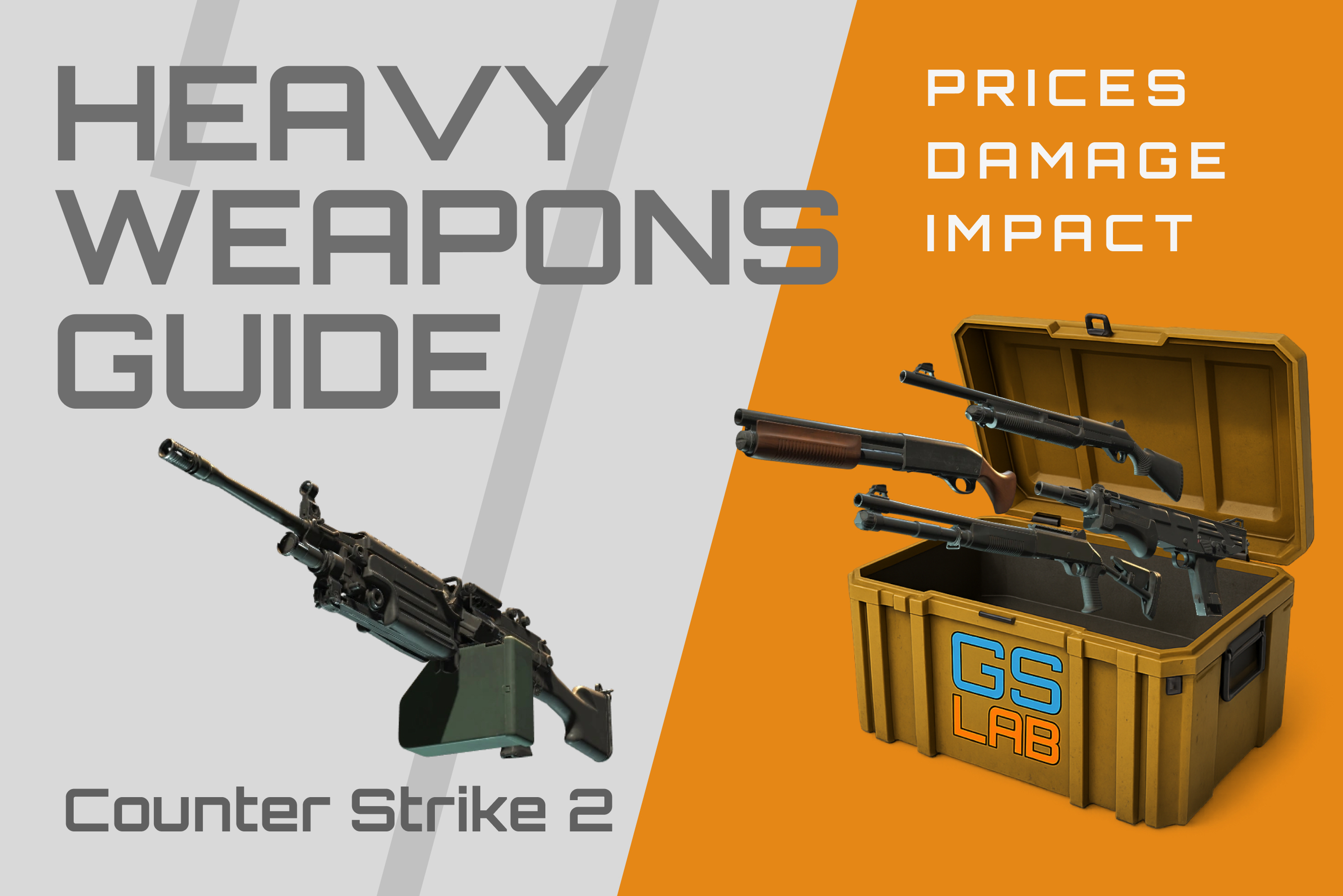 CS2 Heavy Weapons Guide — Shotguns, Negev, M249 (2025)